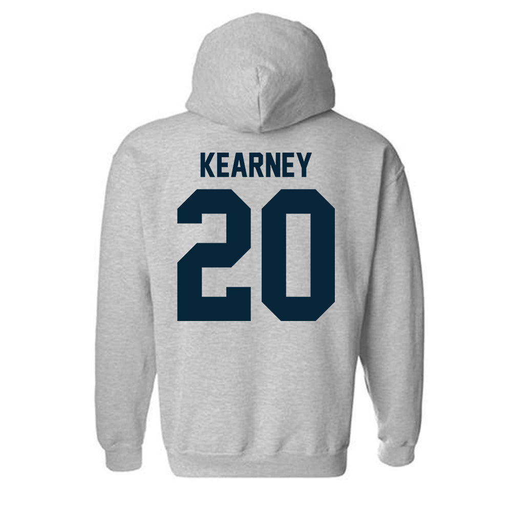 Utah State - NCAA Men's Basketball : Luke Kearney - Hooded Sweatshirt-1