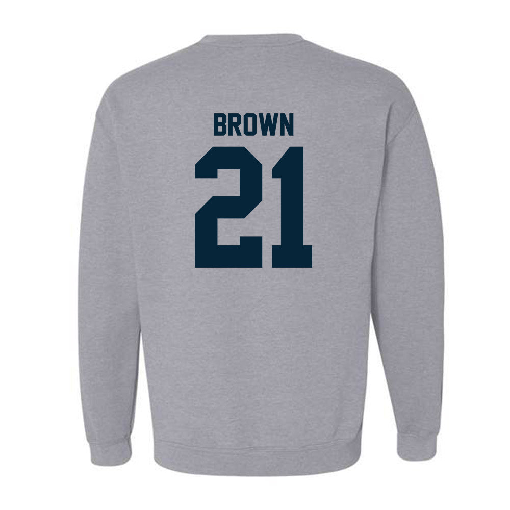 Utah State - NCAA Football : Carter Brown - Crewneck Sweatshirt-1