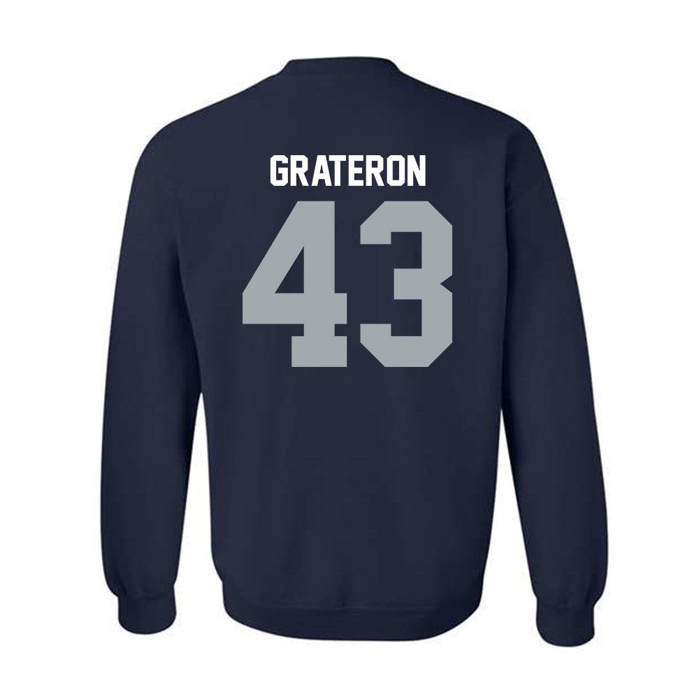 Utah State - NCAA Football : Diego Grateron - Crewneck Sweatshirt-1