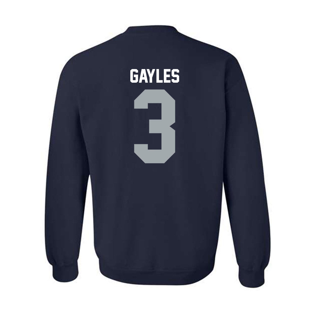Utah State - NCAA Women's Basketball : Aaliyah Gayles - Crewneck Sweatshirt-1