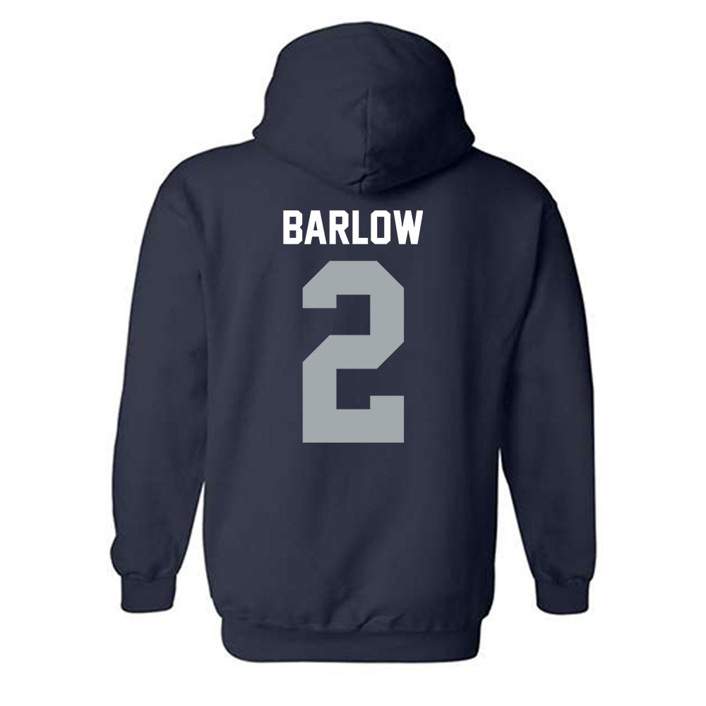 Utah State - NCAA Women's Volleyball : Tierney Barlow - Hooded Sweatshirt-1