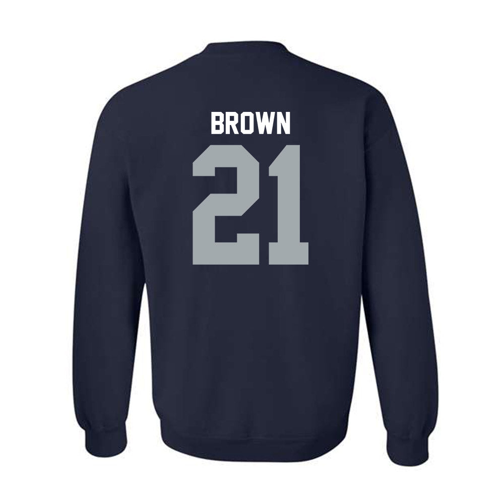 Utah State - NCAA Football : Carter Brown - Crewneck Sweatshirt-1