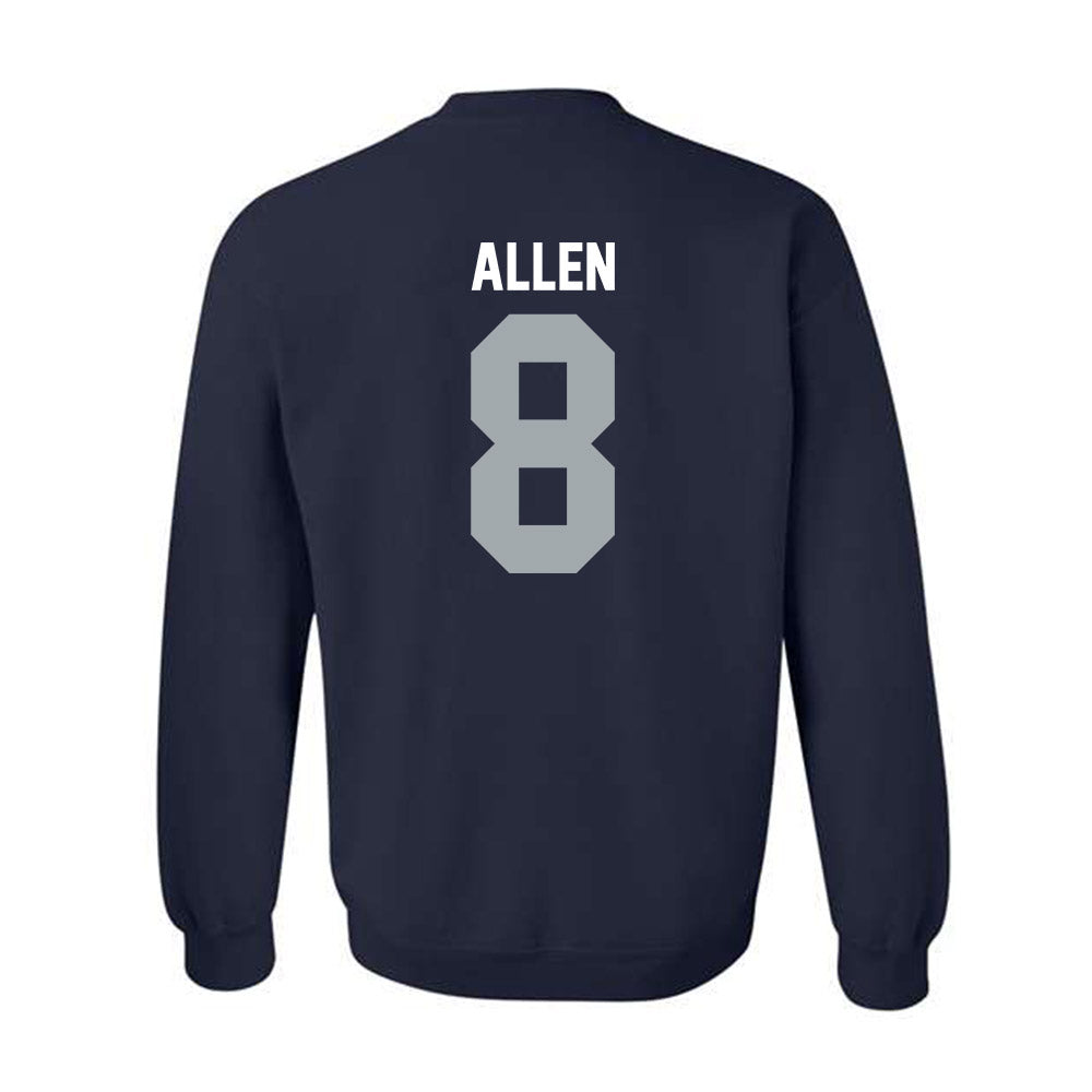 Utah State - NCAA Men's Basketball : Drake Allen - Crewneck Sweatshirt-1