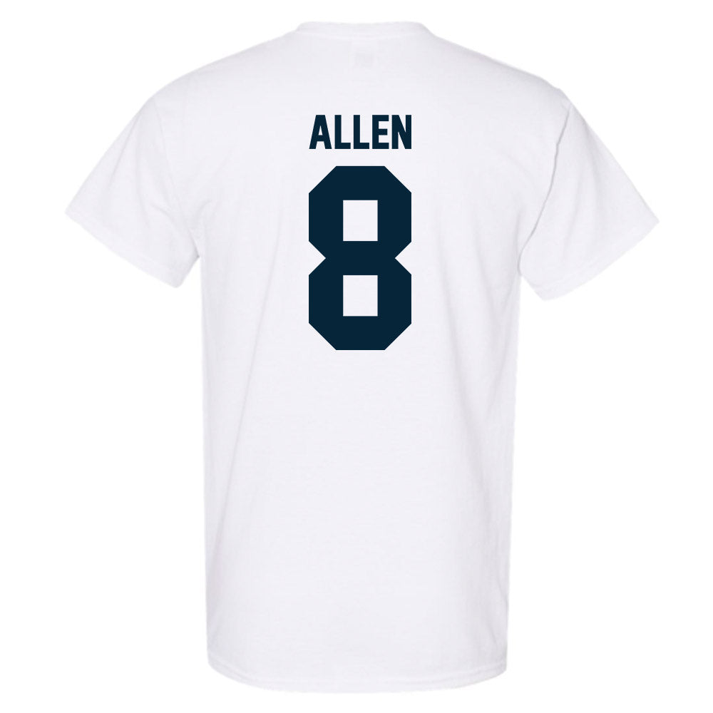 Utah State - NCAA Men's Basketball : Drake Allen - T-Shirt-1