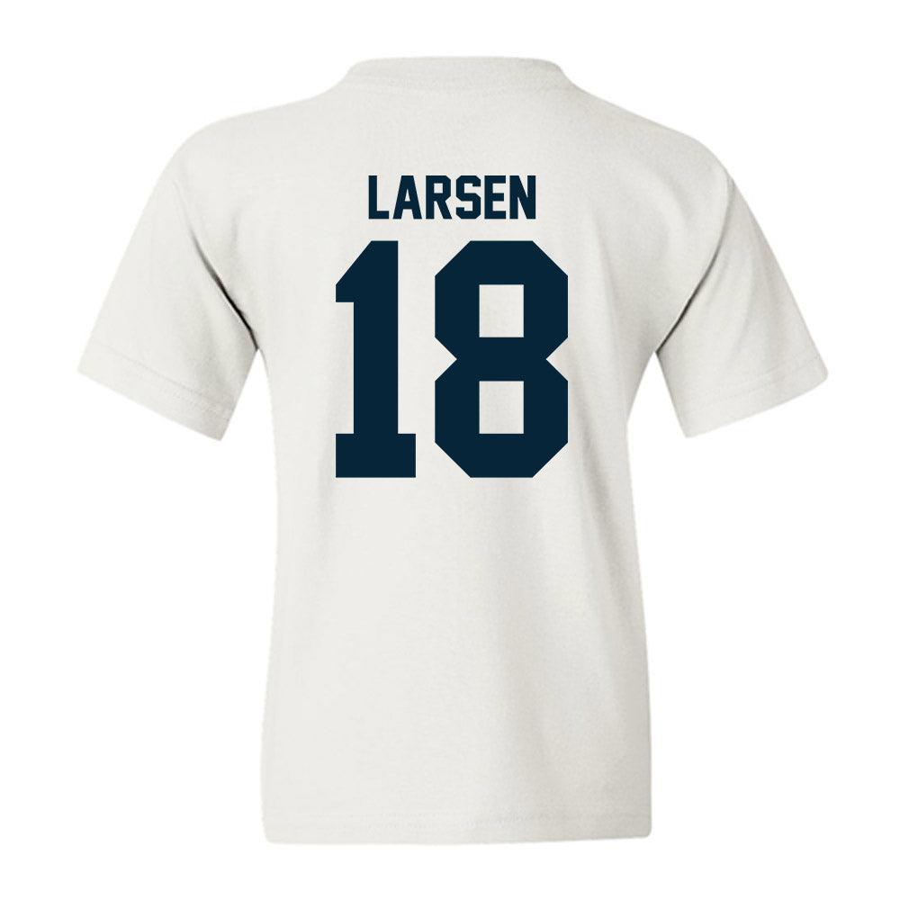Utah State - NCAA Football : Ike Larsen - Youth T-Shirt-1