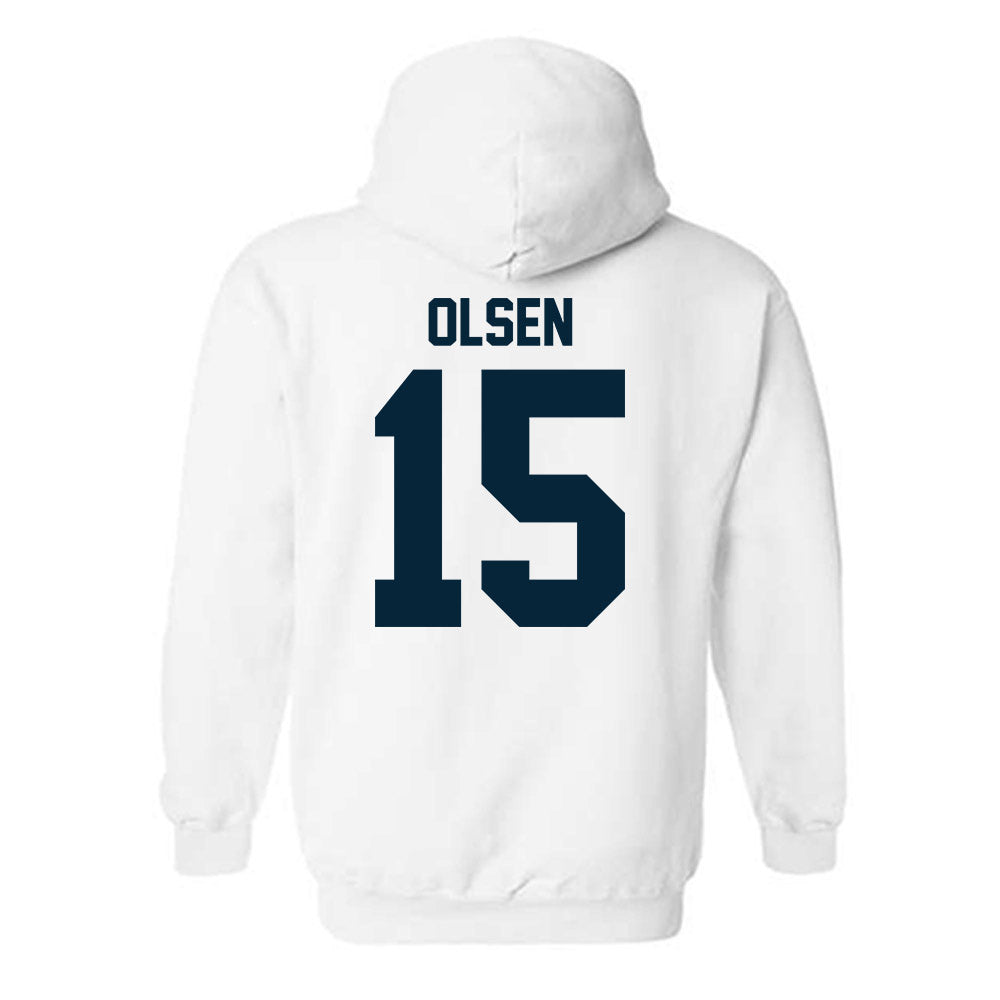 Utah State - NCAA Football : Ty Olsen - Hooded Sweatshirt-1