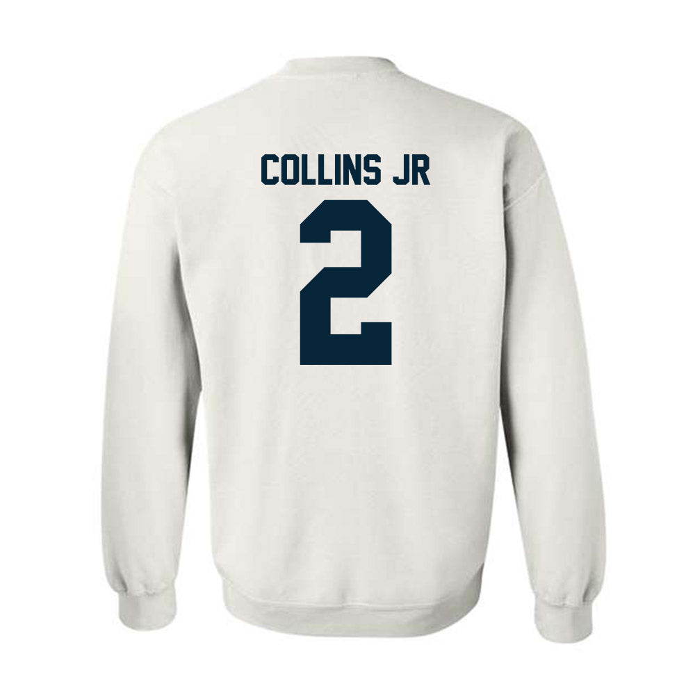 Utah State - NCAA Men's Basketball : Mj Collins Jr - Crewneck Sweatshirt-1