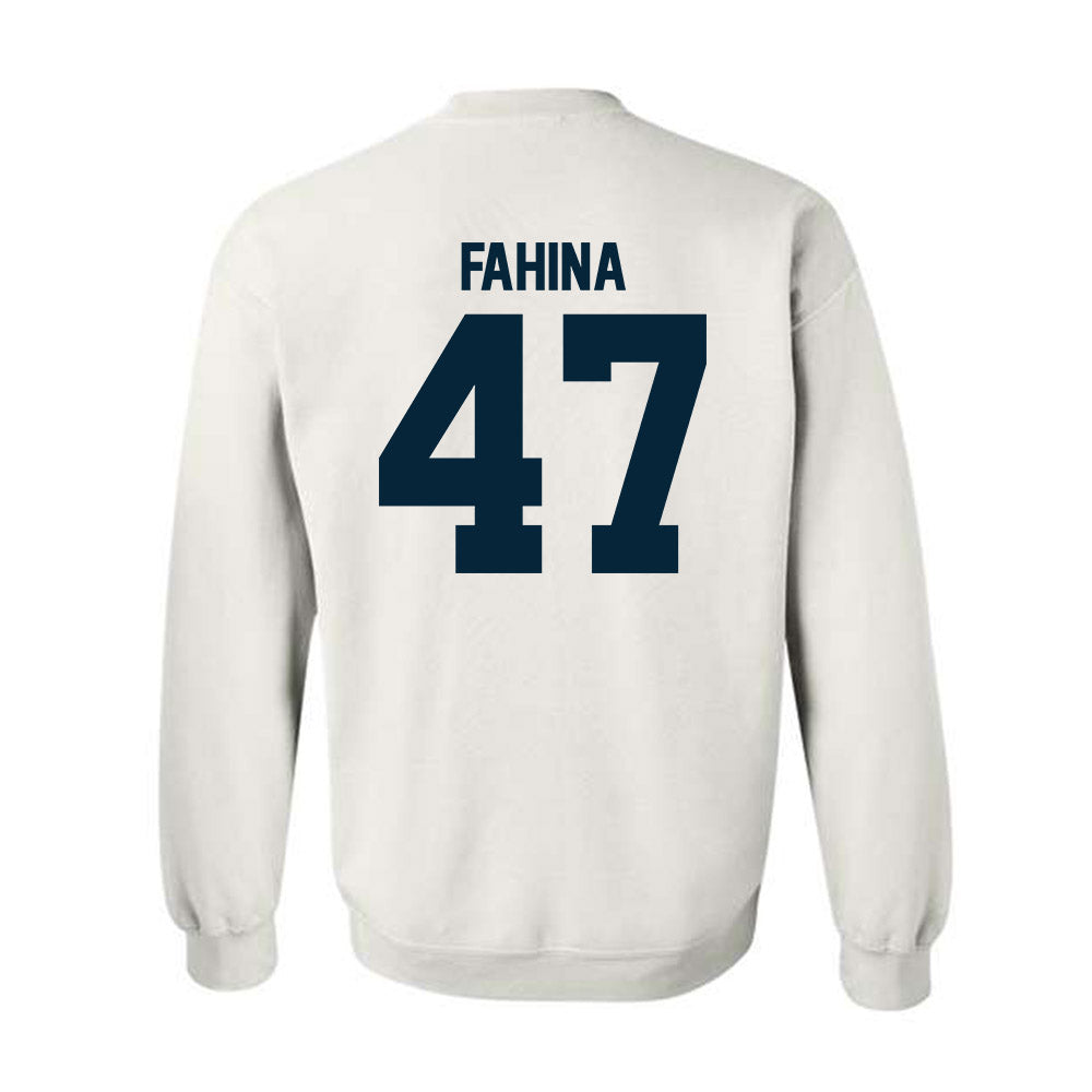 Utah State - NCAA Football : Naki Fahina - Crewneck Sweatshirt-1