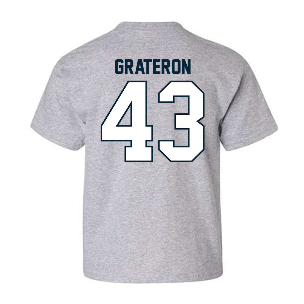 Utah State - NCAA Football : Diego Grateron - Youth T-Shirt-1