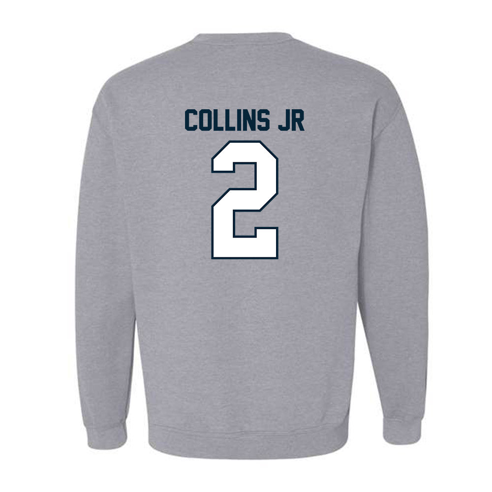 Utah State - NCAA Men's Basketball : Mj Collins Jr - Crewneck Sweatshirt-1
