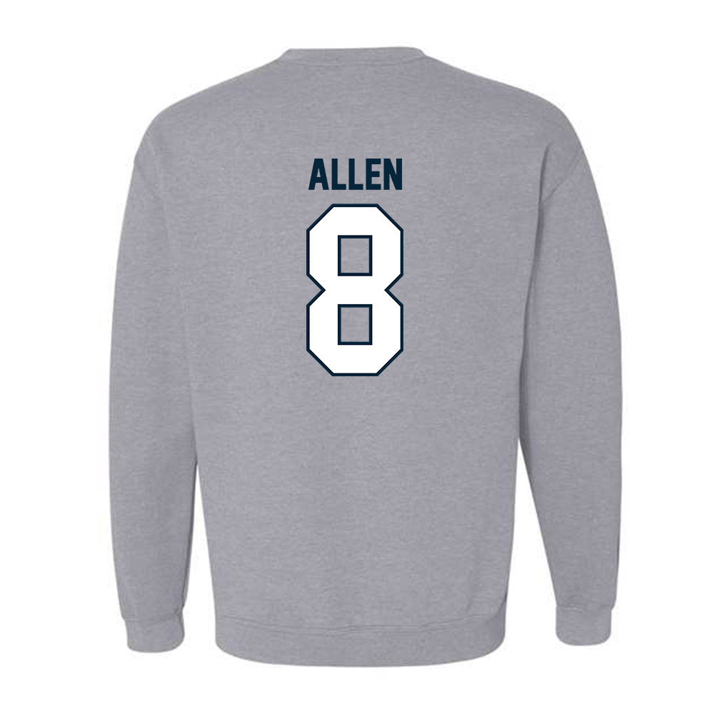 Utah State - NCAA Men's Basketball : Drake Allen - Crewneck Sweatshirt-1
