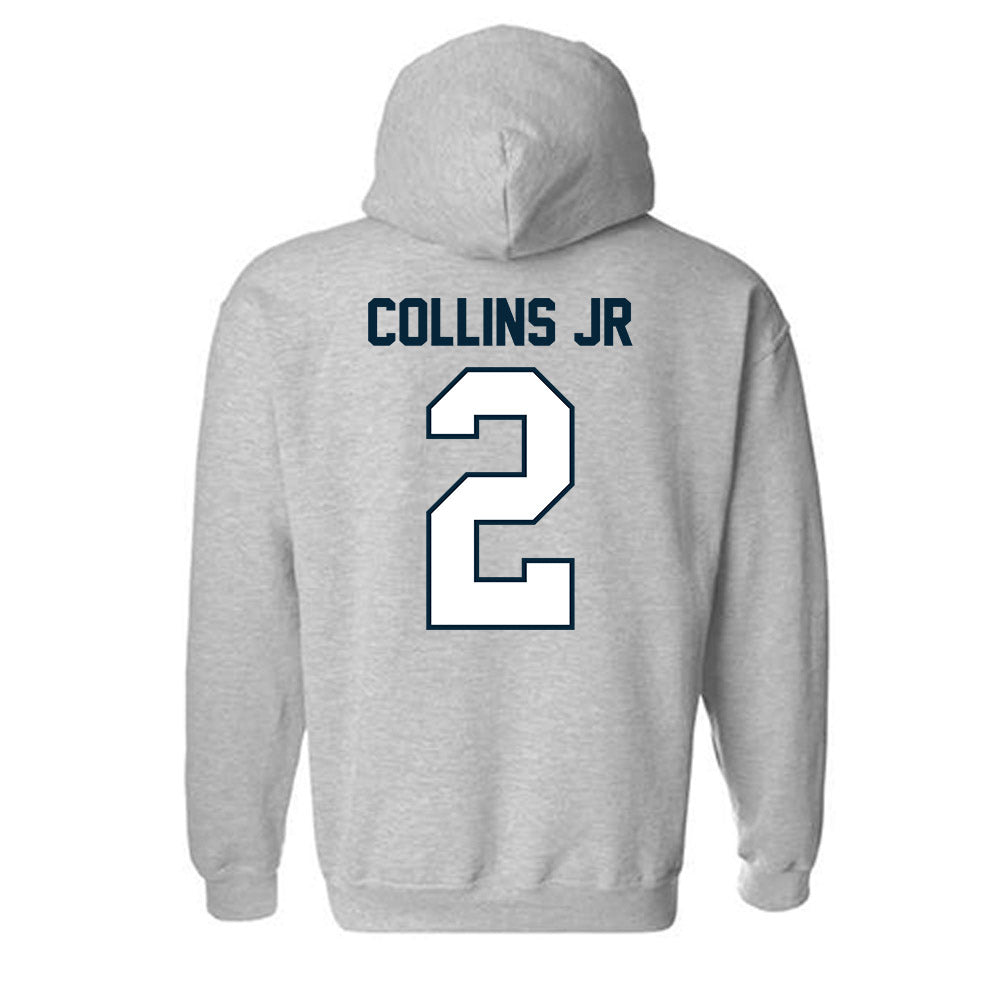Utah State - NCAA Men's Basketball : Mj Collins Jr - Hooded Sweatshirt-1