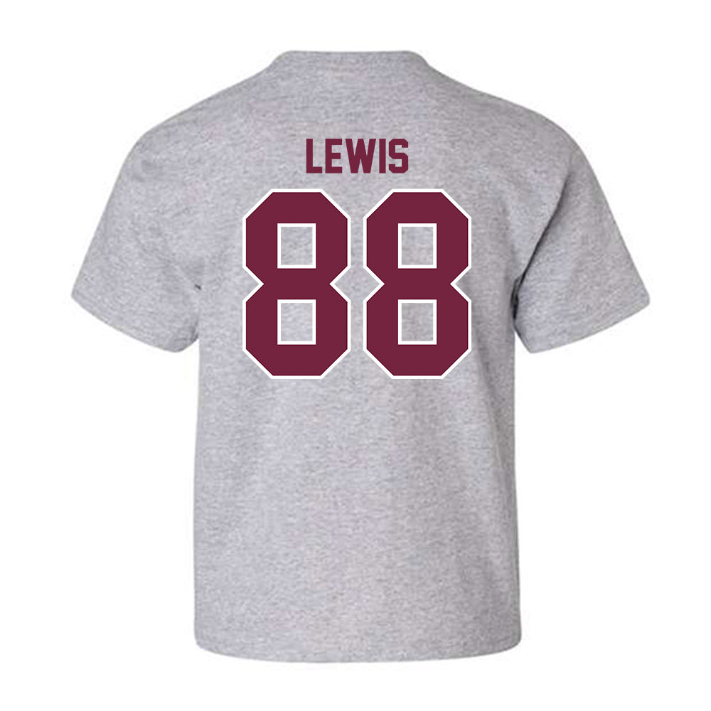 SIU Carbondale - NCAA Football : Kaden Lewis - Youth T-Shirt-1