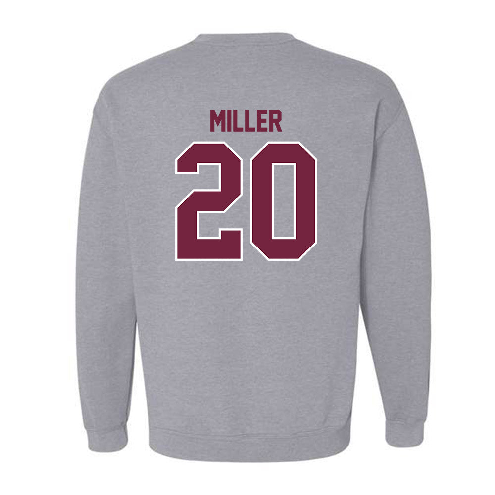 SIU Carbondale - NCAA Baseball : Charlie Miller - Crewneck Sweatshirt-1