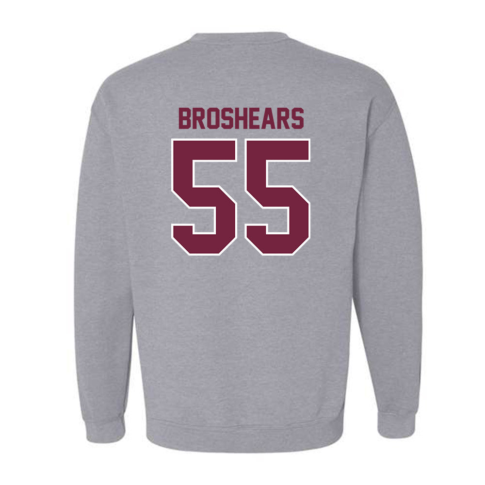 SIU Carbondale - NCAA Football : Alex Broshears - Crewneck Sweatshirt-1