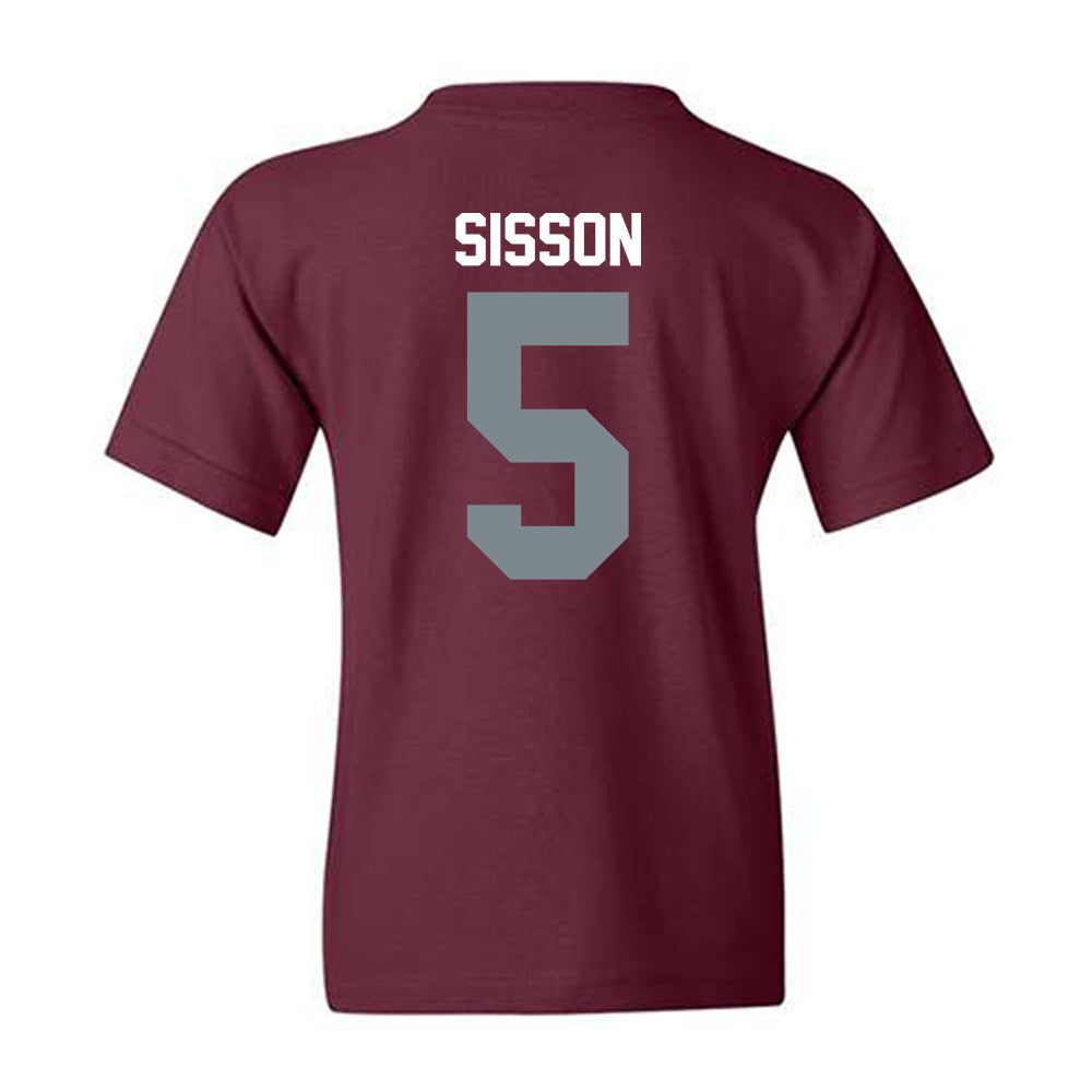 SIU Carbondale - NCAA Football : Blayne Sisson - Youth T-Shirt-1
