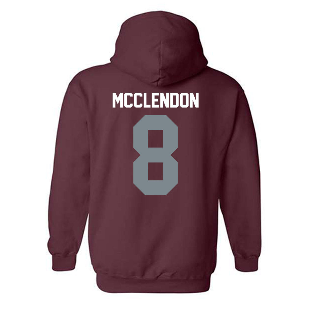SIU Carbondale - NCAA Football : Jeremiah McClendon - Hooded Sweatshirt-1