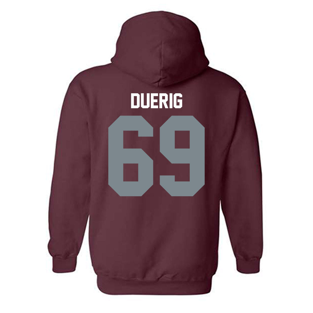 SIU Carbondale - NCAA Football : Aidan Duerig - Hooded Sweatshirt-1