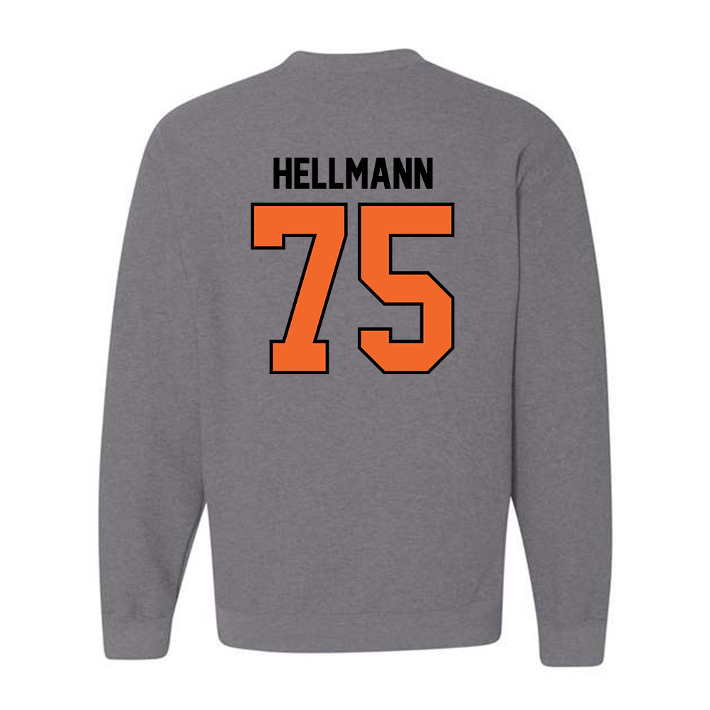 Idaho State - NCAA Football : Jake Hellmann - Classic Shersey Crewneck Sweatshirt-1