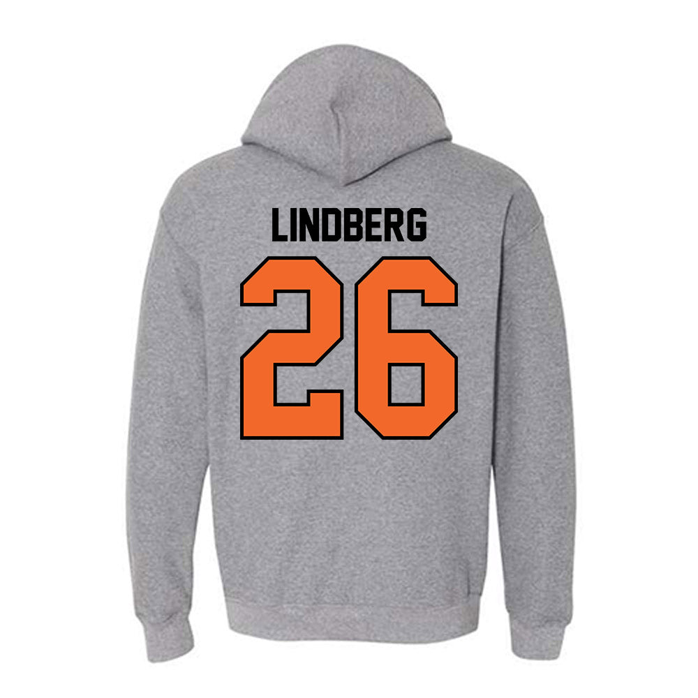 Idaho State - NCAA Football : Mason Lindberg - Classic Shersey Hooded Sweatshirt-1
