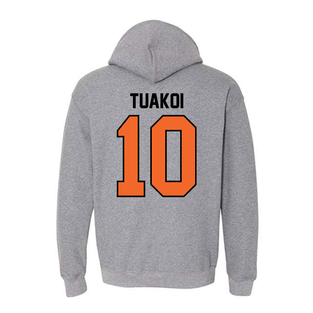 Idaho State - NCAA Football : Maka Tuakoi - Classic Shersey Hooded Sweatshirt-1