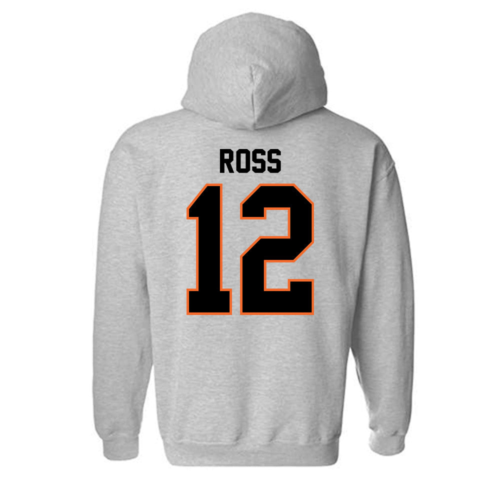 Idaho State - NCAA Football : Davion Ross - Classic Shersey Hooded Sweatshirt-1