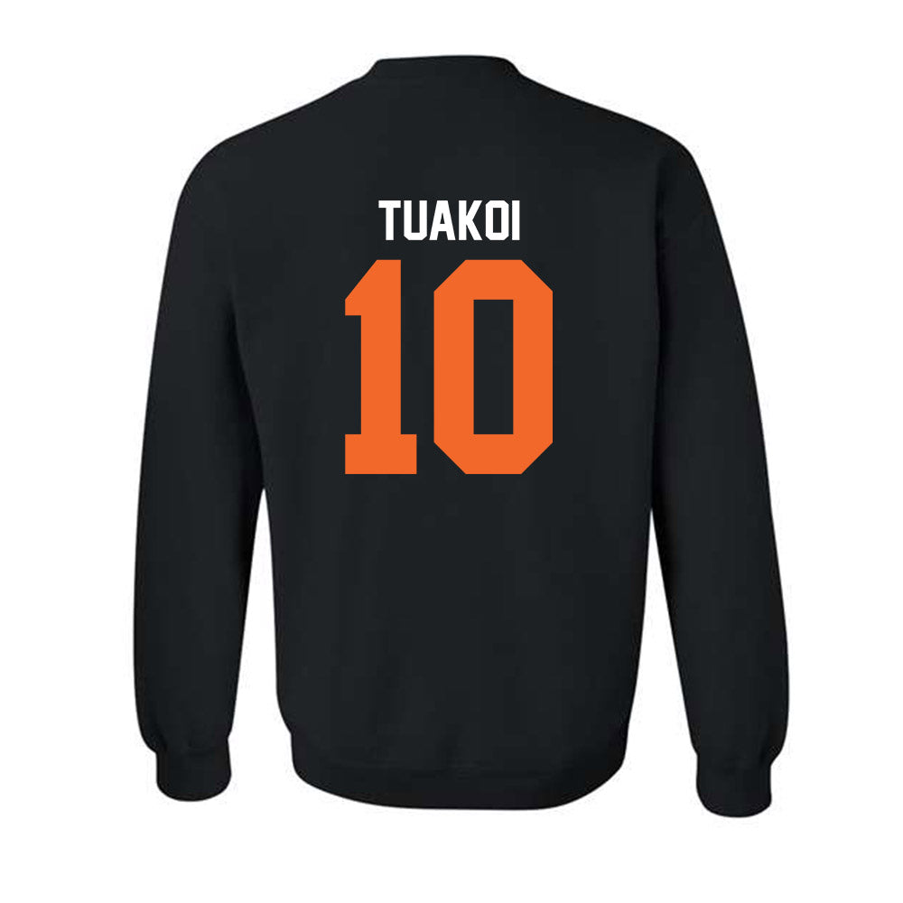 Idaho State - NCAA Football : Maka Tuakoi - Classic Shersey Crewneck Sweatshirt-1