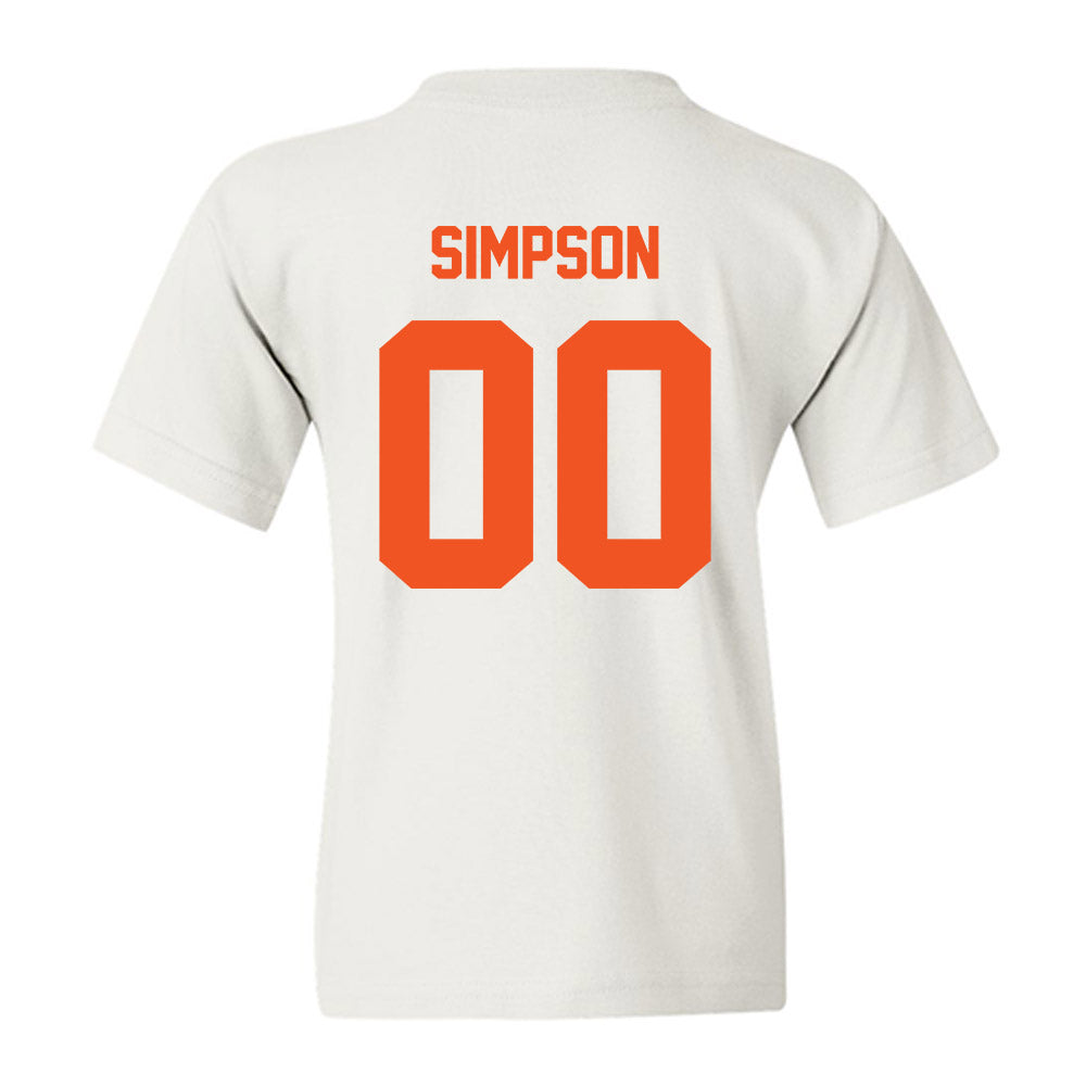 Oklahoma State - NCAA Wrestling : hayden Simpson - Classic Shersey Youth T-Shirt-1