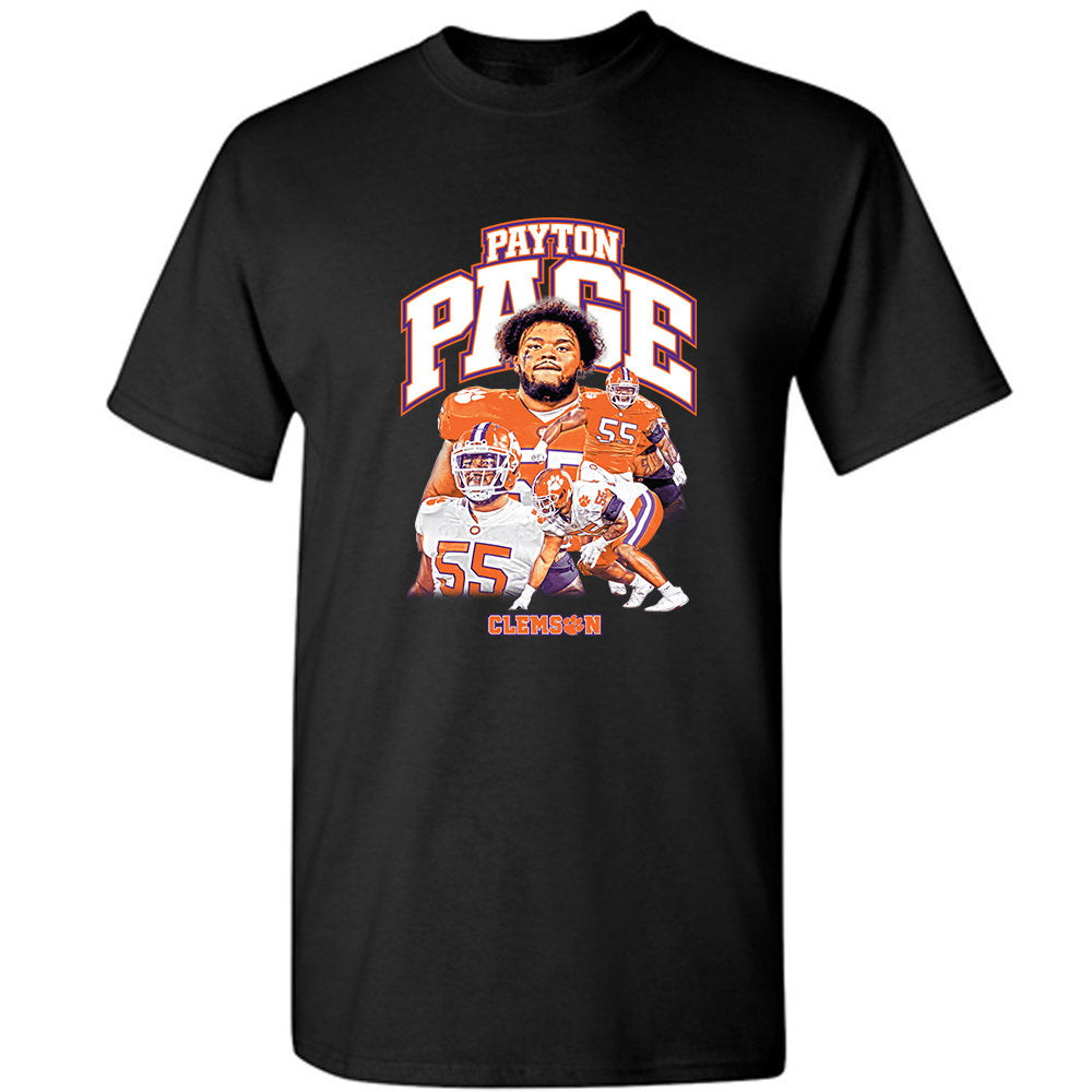 Clemson - NCAA Football : Payton Page - Player Collage T-Shirt