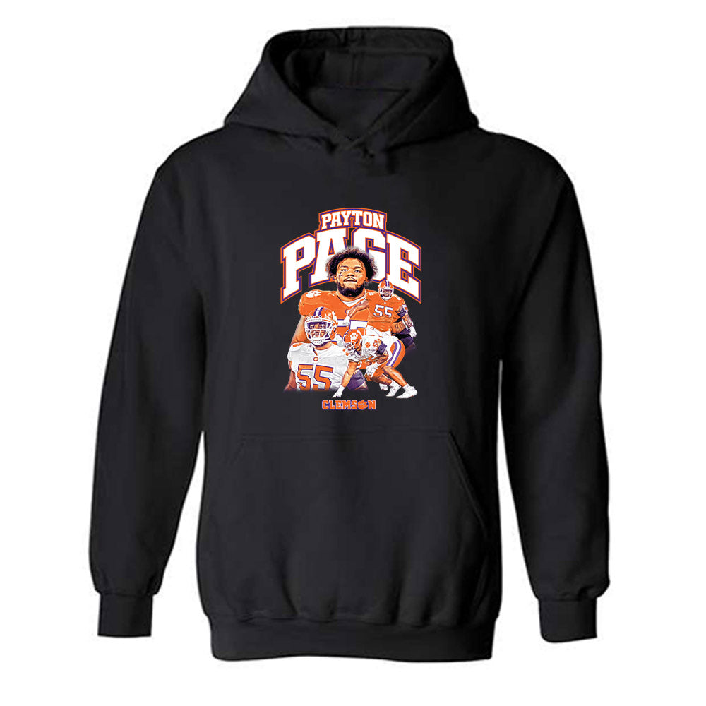 Clemson - NCAA Football : Payton Page - Player Collage Hooded Sweatshirt