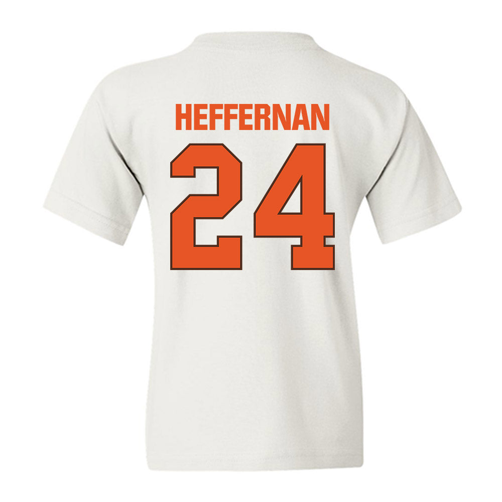 BGSU - NCAA Baseball : Andrew Heffernan - Classic Shersey Youth T-Shirt-1