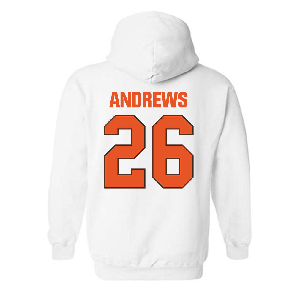 BGSU - NCAA Football : Josira Andrews - Classic Shersey Hooded Sweatshirt-1