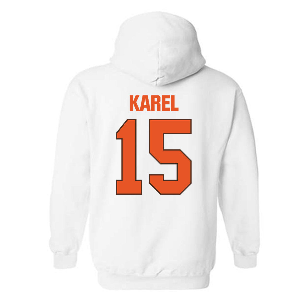 BGSU - NCAA Men's Basketball : Camden Karel - Classic Shersey Hooded Sweatshirt-1