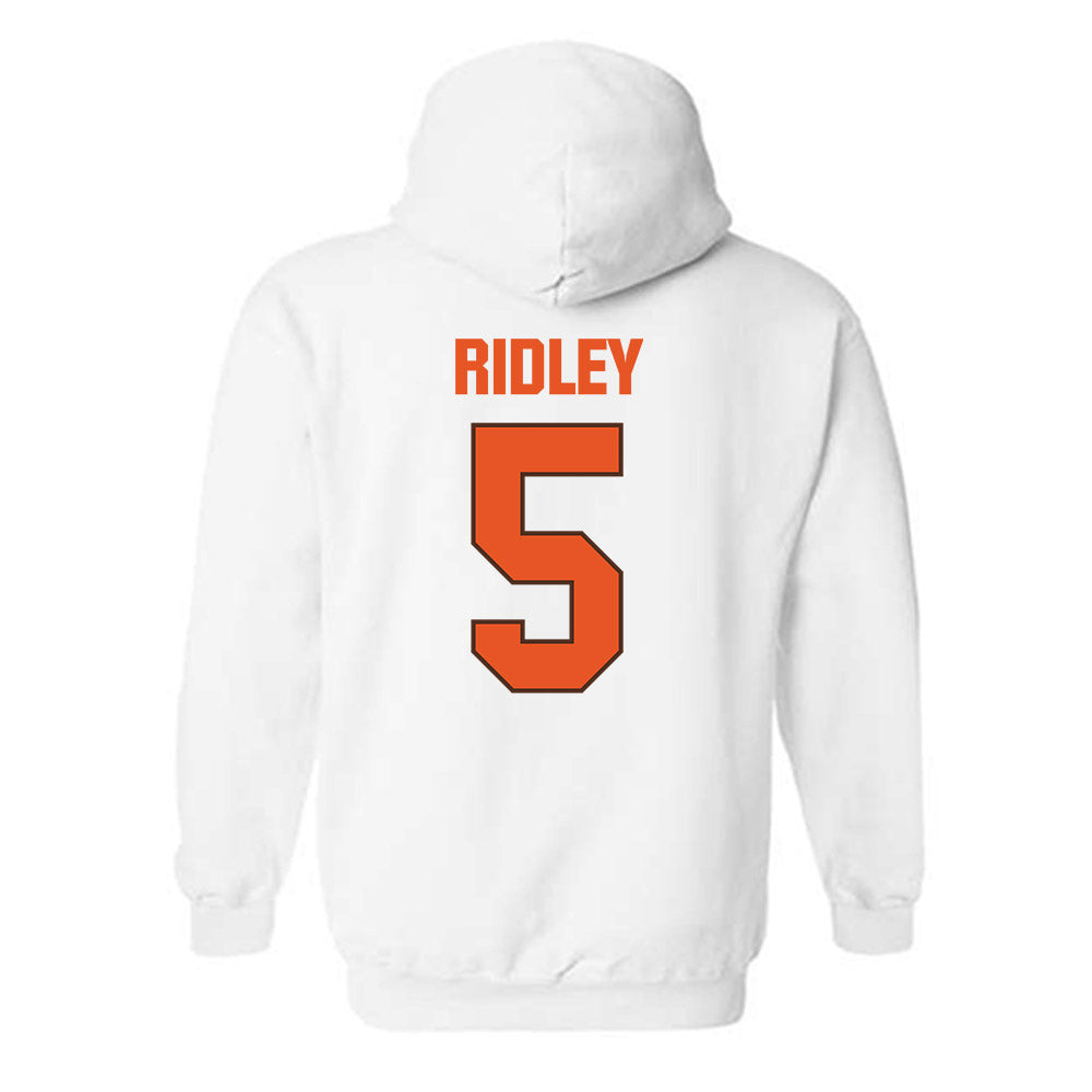BGSU - NCAA Football : Brennan Ridley - Classic Shersey Hooded Sweatshirt-1