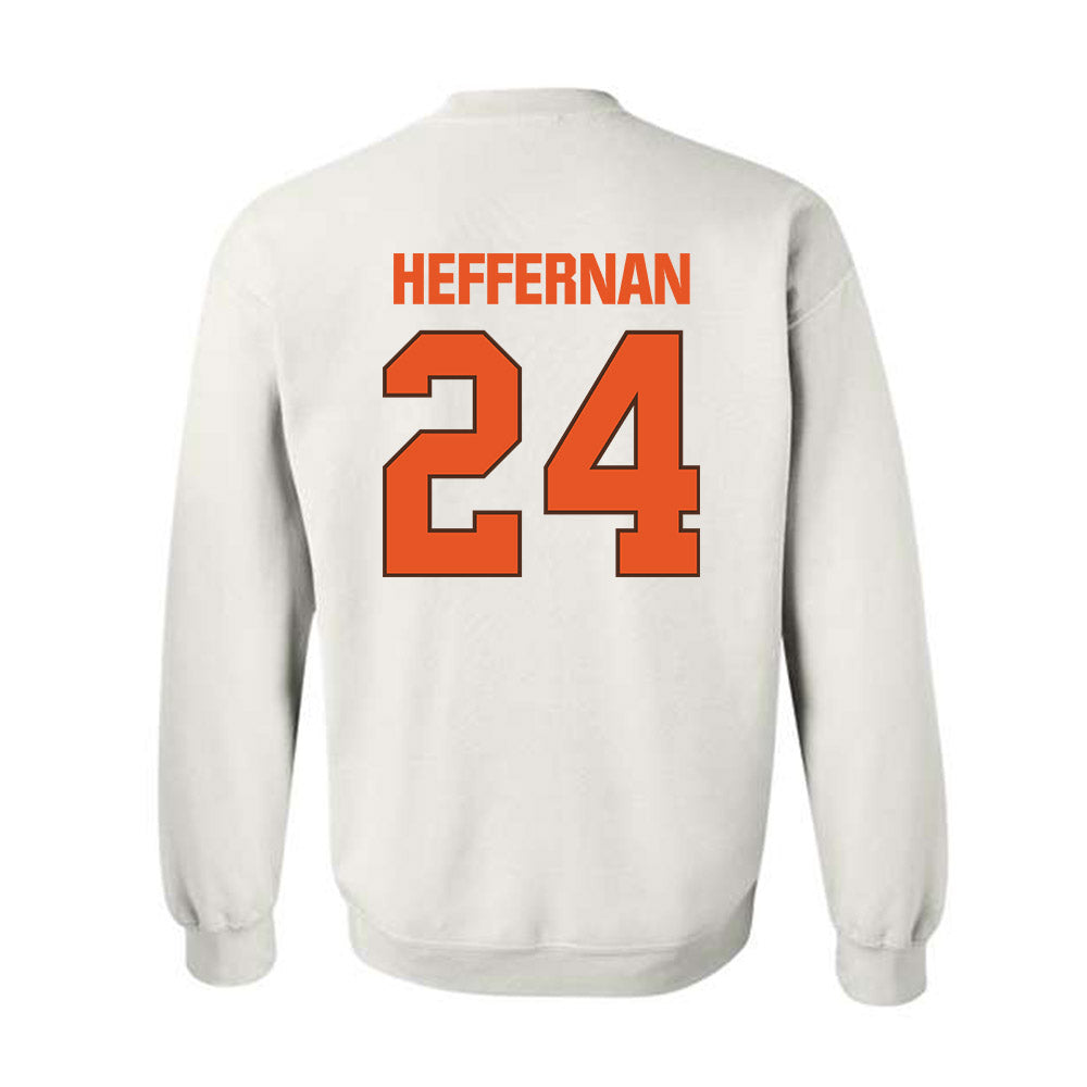 BGSU - NCAA Baseball : Andrew Heffernan - Classic Shersey Crewneck Sweatshirt-1