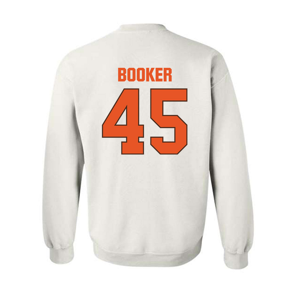BGSU - NCAA Football : Bam Booker - Classic Shersey Crewneck Sweatshirt-1