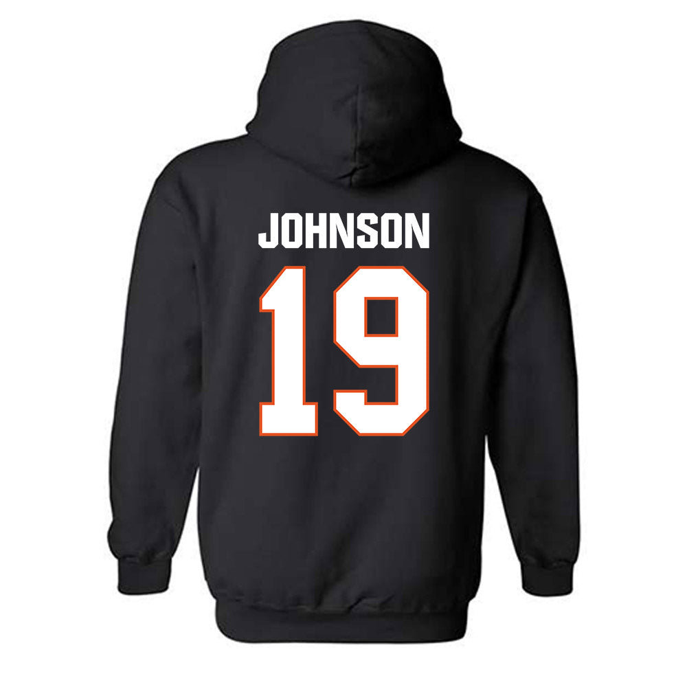 BGSU - NCAA Football : Jahai Johnson - Classic Shersey Hooded Sweatshirt-1