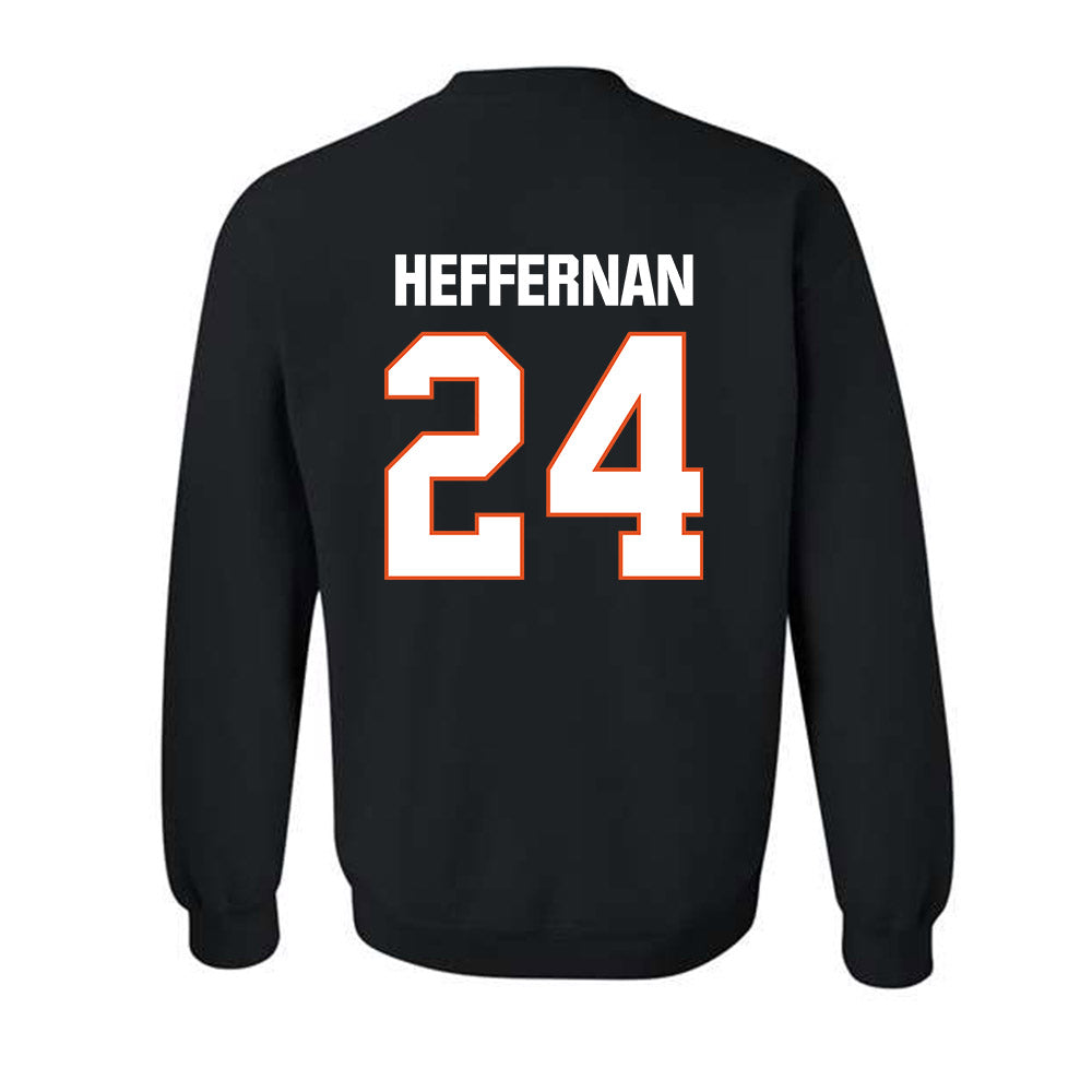BGSU - NCAA Baseball : Andrew Heffernan - Classic Shersey Crewneck Sweatshirt-1
