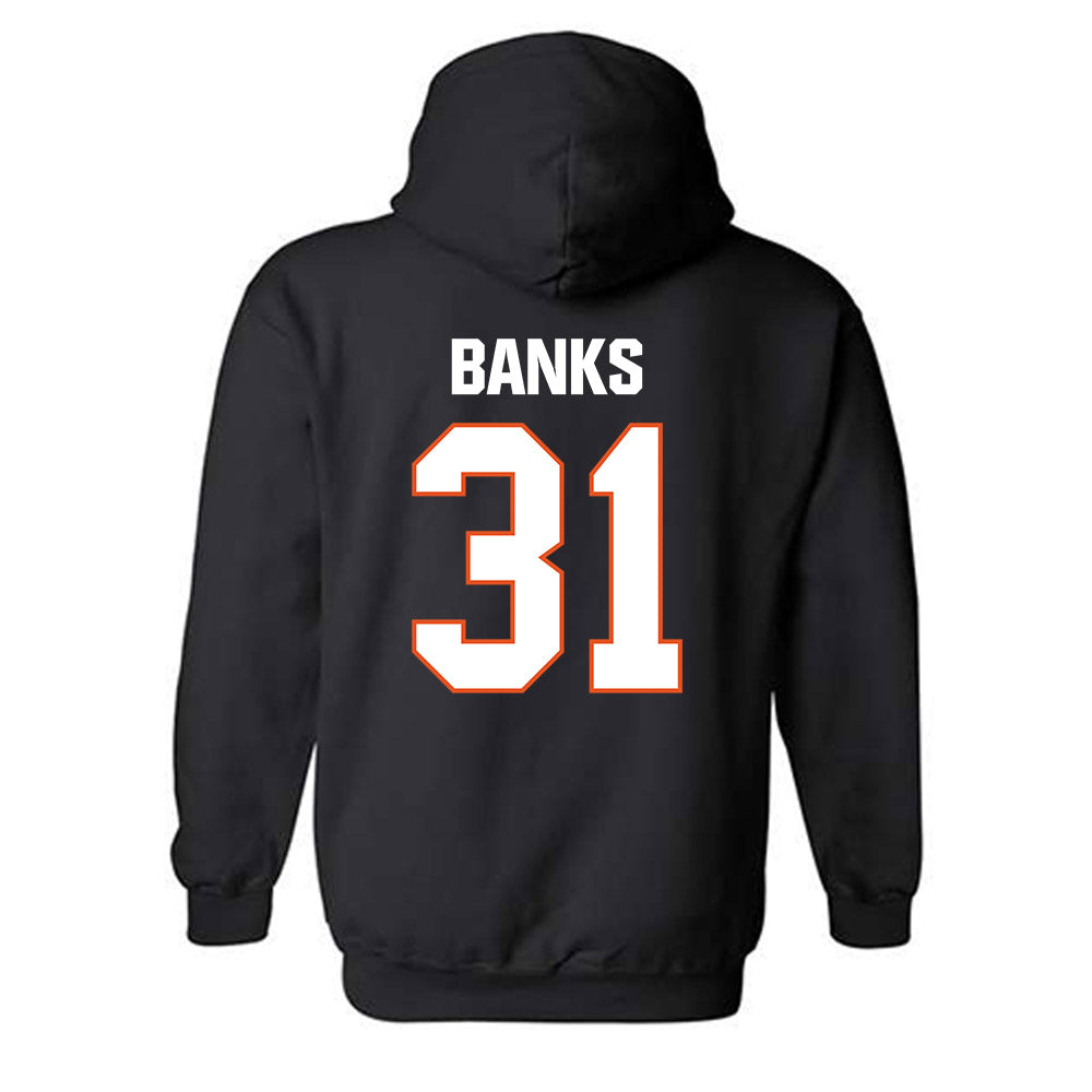 BGSU - NCAA Football : D'kyah Banks - Classic Shersey Hooded Sweatshirt-1