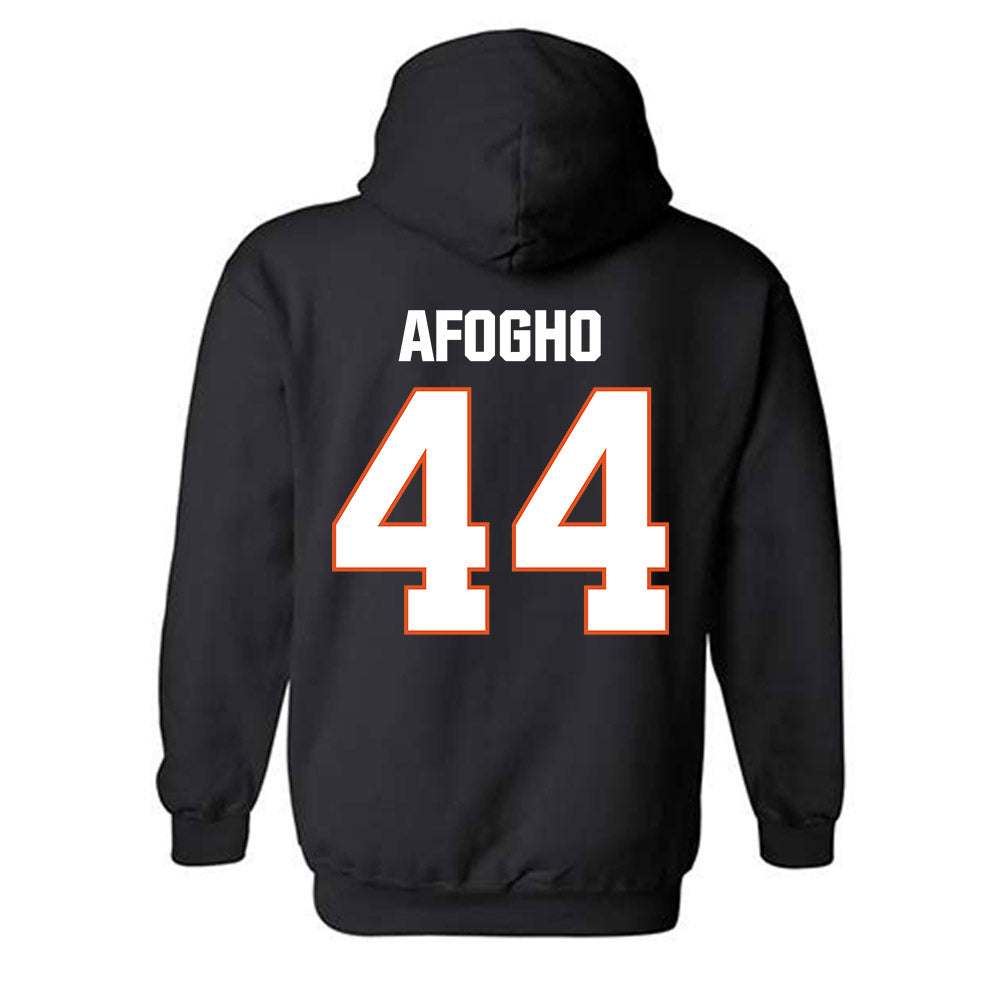 BGSU - NCAA Football : David Afogho - Classic Shersey Hooded Sweatshirt-1