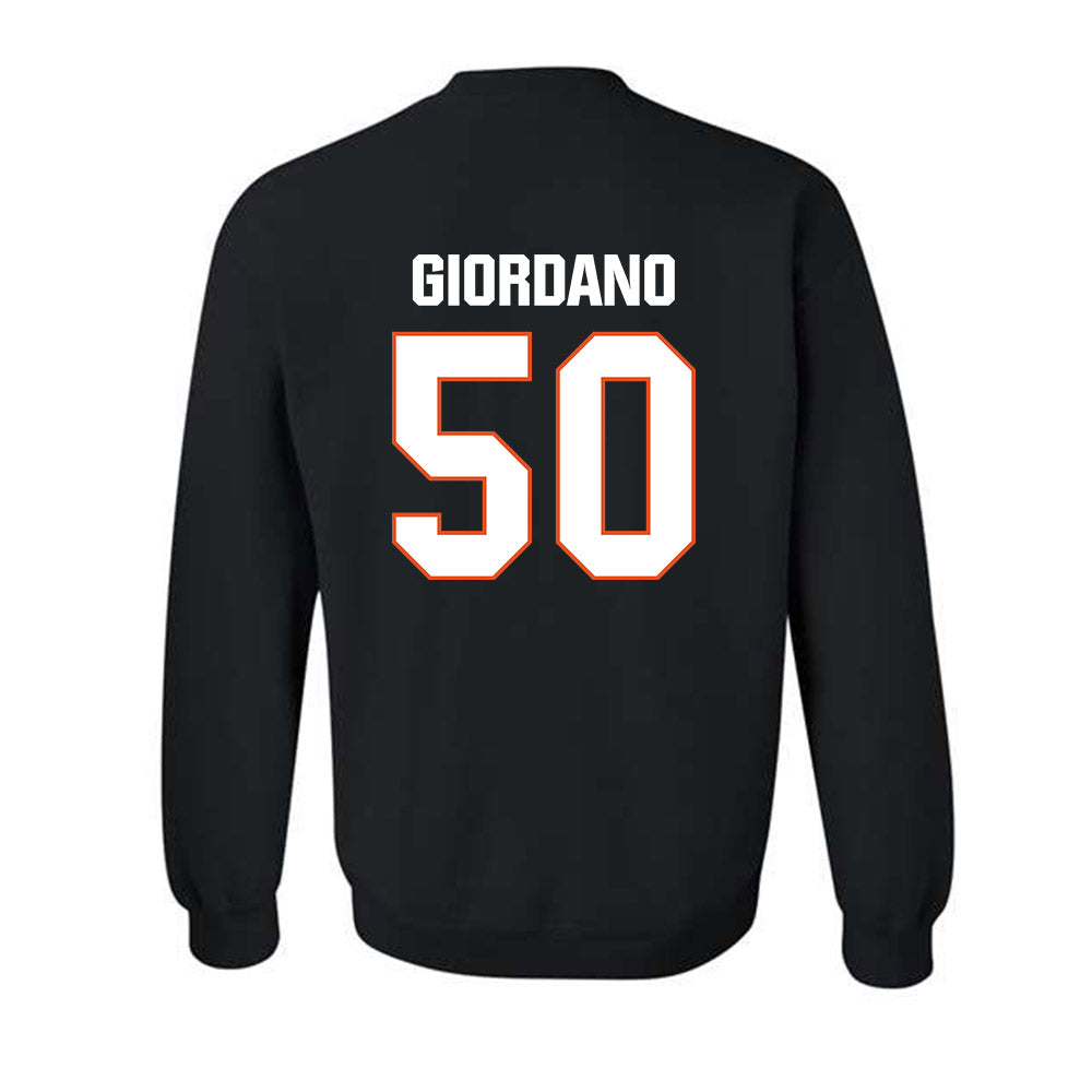 BGSU - NCAA Football : Vincent Giordano - Classic Shersey Crewneck Sweatshirt-1