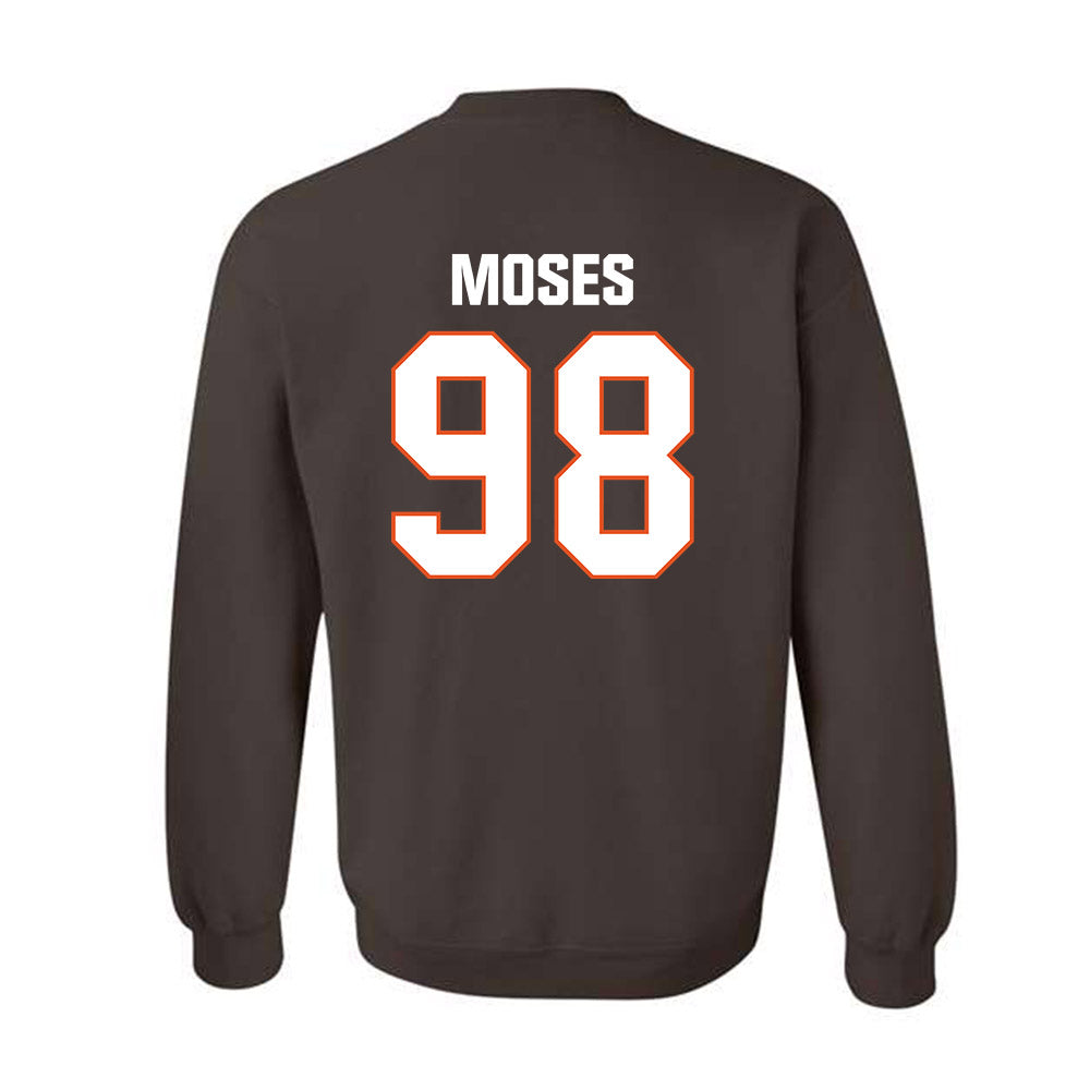 BGSU - NCAA Football : Malik moses - Classic Shersey Crewneck Sweatshirt-1