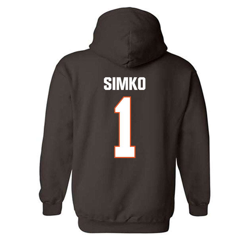 BGSU - NCAA Softball : Hannah Simko - Classic Shersey Hooded Sweatshirt-1