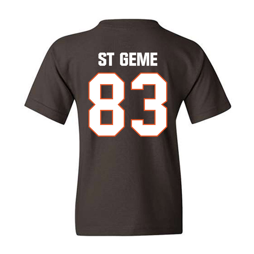 BGSU - NCAA Football : Pierce St Geme - Classic Shersey Youth T-Shirt-1