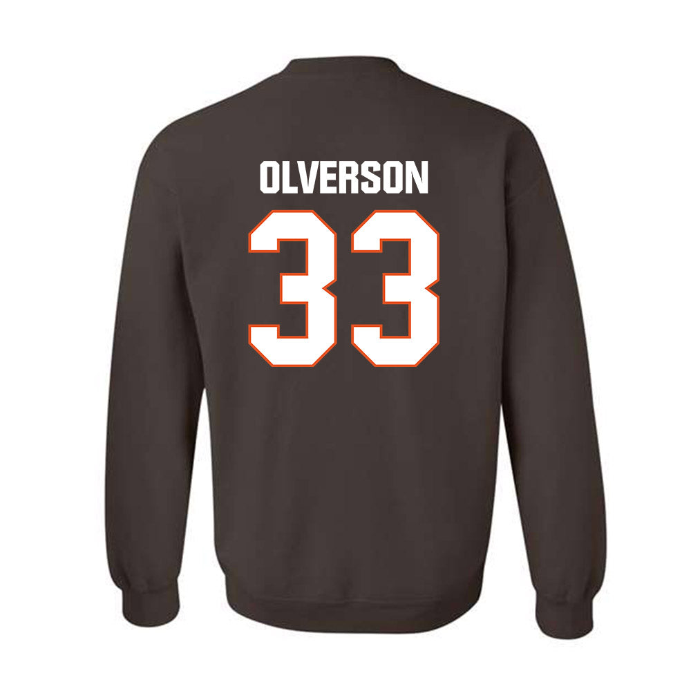 BGSU - NCAA Football : Jaimion Olverson - Classic Shersey Crewneck Sweatshirt-1
