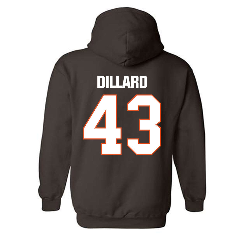 BGSU - NCAA Football : Martreece Dillard - Classic Shersey Hooded Sweatshirt-1