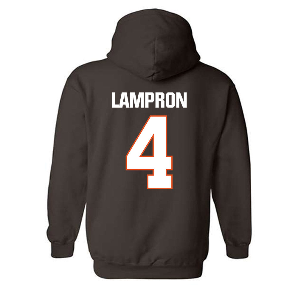 BGSU - NCAA Football : Gideon Lampron - Classic Shersey Hooded Sweatshirt-1