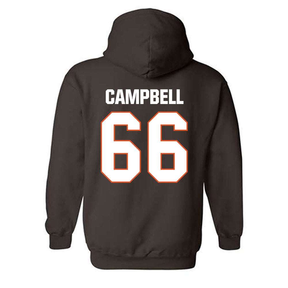 BGSU - NCAA Football : Caden Campbell - Classic Shersey Hooded Sweatshirt-1