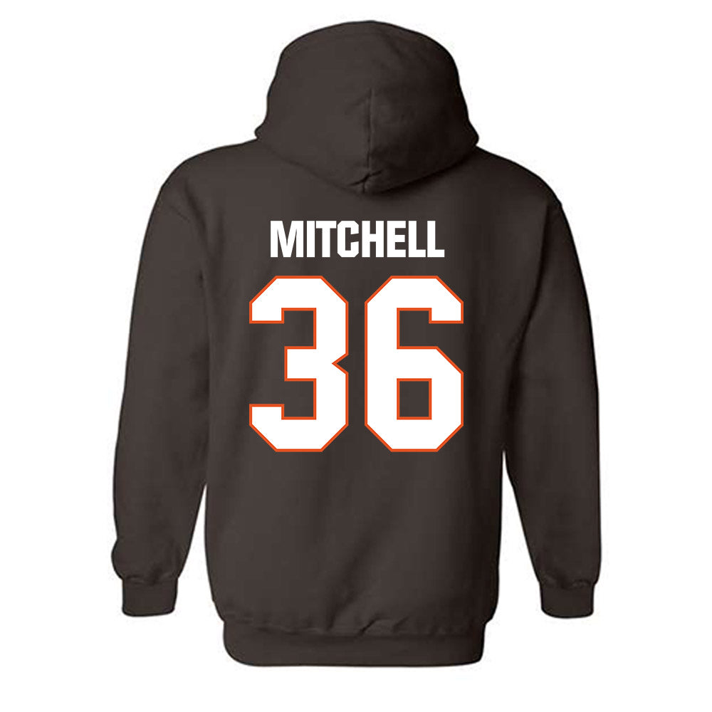 BGSU - NCAA Football : Jabari Mitchell - Classic Shersey Hooded Sweatshirt-1
