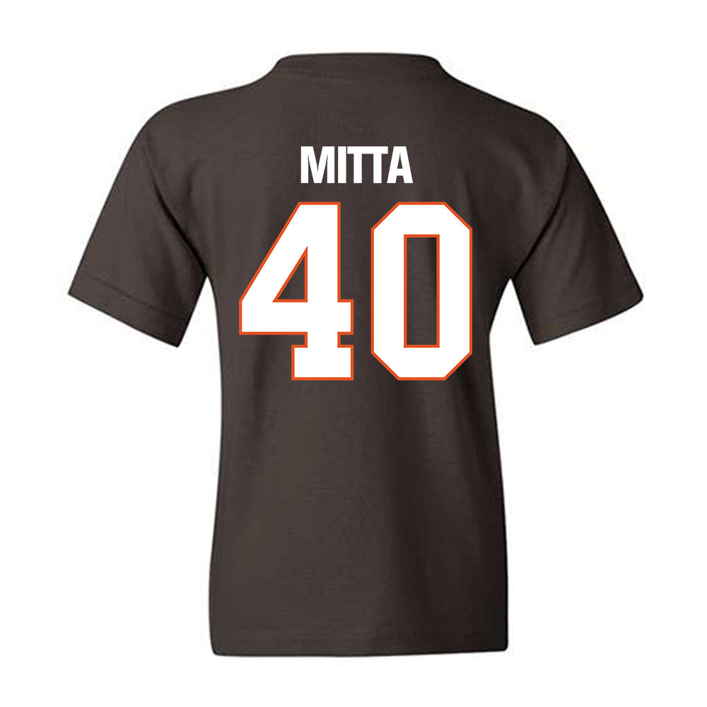 BGSU - NCAA Baseball : Anthony Mitta - Classic Shersey Youth T-Shirt-1